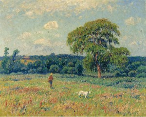 Landscape with a Hunter and His Dog